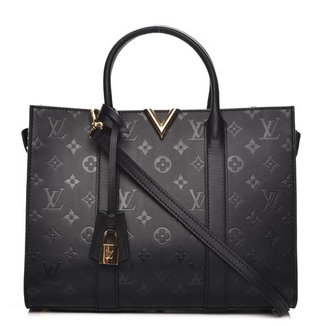 lv monogram tote black|louis vuitton monogram very tote.